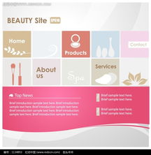 風尚前沿 打造歐美時尚產品公司的卓越網頁設計模板